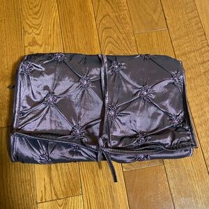 Elegant Purple Cosmetic Bag